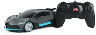 Машинка на радиоуправлении Rastar 98900 Bugatti Divo (1:24, 19см). Серая