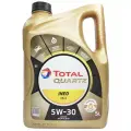 Синтетическое моторное масло TOTAL Quartz INEO MC3 5W30, 5 л