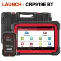 LAUNCH X431 CRP919E BT Автомобильный диагностический инструмент DBScar VII VCI Auto OBD OBD2 Сканер Двунаправленное кодирование ЭБУ CANFD DOIP 31+ Сброс, CRP919E BT, EU RU UK Version