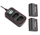 Зарядное устройство Kingma BM058 + 2 аккумулятора DMW-BLK22 2000 мАч