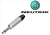 Neutrik NP2X разъем 6.3 мм, Jack mono (джек моно), серебристый