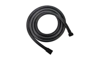 Шланг для душа Esko ASH 1600 мм пластиковый черный, защита от перекручивания