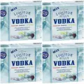 Конфеты Fazer Liqueur Fills Vodka из темного шоколада с алкогольной начинкой, 4уп по 150г (Из Финляндии)