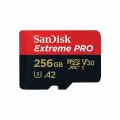 Карта памяти SanDisk Extreme Pro, 256GB, MicroSDXC, V30/UHS-I