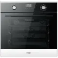 Встраиваемый электрический духовой шкаф Haier HOX-P11CGBG черный, с грилем и конвекцией