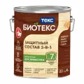 Защитный лессирующий состав для древесины Биотекс 2 в 1 (2,7л) вишня