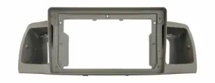 Рамка для установки магнитолы в Toyota Corolla 2001 - 2004 (пр руль), 2001 - 2006 (л руль) для дисплея 9 дюймов (бежевая)