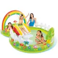 Игровой центр Цветочный Сад 57154 Intex 290*180*104 см с горкой и фонтаном, клапан