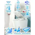 Смарт унитаз подвесной безободковый HAITEC HT-ESTPG01 электронный с функцией биде, подогревом, УФ очисткой