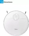 Робот-пылесос Midea VCR10W, 2600 мАч, RU версия, сухая/влажная уборка, пульт ДУ, Wi-Fi, HEPA фильтр, BLDC мотор, белый