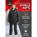 Зимний костюм женский флисовый теплый для охоты и рыбалки KARELIA -40
