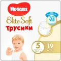 Huggies Трусики Elite Soft 5 12-17 кг 19 шт