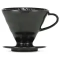 Воронка HARIO керамическая для приготовления кофе, черный матовый VDC-02-MB-UEX