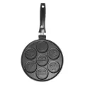 Сковорода для оладий, для яичницы, блинная, антипригарная с покрытием 23 см, Оладница