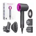 Фен для волос Super Hair Dryer профессиональный / Стайлер для укладки / Набор для укладки волос, 5 насадок
