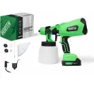 Аккумуляторный краскопульт, WORTEN 1х2 Ач, 120W 0,8л КА-90000336