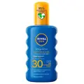 NIVEA Солнцезащитный спрей Защита и увлажнение SPF 30 SPF 30, 200 мл