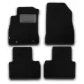 Комплект ковриков в салон KLEVER KVR02363501210kh для Nissan Juke 2010-2019 г., 4 шт. черный 4