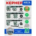 Набор кернеров, для дерева, круглое сечение, 31 предмет, 6, 8, 10 мм