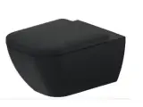 Унитаз, Duravit, Happy D.2, подвесной, шгв 365*540*335, цвет-антрацит/антрацит матовый