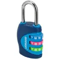Замок багажный кодовый (синий) ВС1К-27/4 (F5), дужка 4 мм.