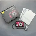 Цифровой компактный фотоаппарат Nikon Coolpix L23, красный, с коробкой