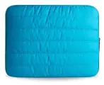 Чехол Bustha Puffer Sleeve Nylo/Leather для Macbook Air/Pro 13 (18/20), цвет бирюзовый