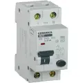 Выключатель автом. дифф. тока IEK АВДТ 32 Generica MAD25-5-016-C-30 16A тип C 6kA 30мА AC 2П 230В 2мод серый (упак:1шт)