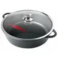 Жаровня Горница 260/95 мм, 3,5л, литые ручки, с крышкой, (п/у), серия Классик