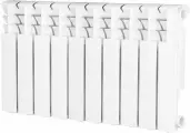 Радиатор секционный EVOLUTION EVA 350, кол-во секций: 8, 10.4 м2, 1040 Вт, 624 мм. алюминиевый