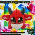 Мягкая игрушка Emotional Support Demon(23CM), Funny toy