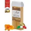 Воск в картридже Янтарь ITALWAX FLEX Amber, 100 мл (комплект из 24 штук)