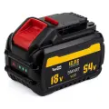 Аккумулятор для DEWALT XR FLEX VOLT 54V 12.0AH (LI-ION) TopOn TOP-DE-DCB548