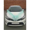 Комплект из фатина с бантиками для украшения свадебного автомобиля