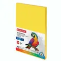 Бумага цветная А4 Brauberg, интенсив желтая, 80 г/кв. м, 100 листов (112450), 5 уп.