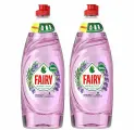 Fairy Средство для мытья посуды, лаванда и розмарин, 650 мл, 2 штуки