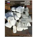 Мрамор белый галтованный (крошка) (20-40мм, упаковка - 11кг)