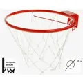 Корзина баскетбольная (с сеткой люкс) №5 с упором d380 мм.