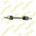 Привод передний левый (L) FORD KUGA (12-…) (1.6, ECOBOOST, МКПП), DEPPUL DEPV222 (1 шт.)
