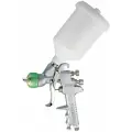 Пистолет покрасочный Краскопульт системы LVLP, бачок верхний нейлоновый 0.6 л, дюза 1.4 мм, JA-LVLP-25G, Jonnesway