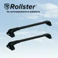 Багажник на крышу ROLLSTER Mercury для Haval H3 внедорожник 2024- на интегрированные рейлинги, черный