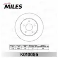 Диск тормозной задний MILES K010055 для а/м NISSAN PRIMERA (P12) 1.6-2.2D 02-, 278х10 мм.