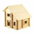Конструктор из дерева Пелси Деревенский дом 3 (11 моделей), 178 деталей