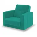 Кресло Адель фокус- мебельная фабрика 95х90х95 см мятно-зеленый