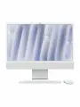 Моноблок Apple iMac 24, M4, 8/8/16/256 Gb, цвет Silver, (серебристый), MWUC3