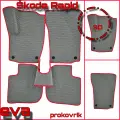ЭВА(EVA) ЭВА коврики для Шкода Рапид 2/Skoda Rapid II 2020-2024г