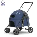 Прогулочная коляска для животных Bello, не съемная, нагрузка до 15 кг