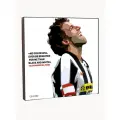 Картина постер Дель Пьеро в стиле ПОП-АРТ в рамке с креплением / Ювентус / Top Poster
