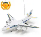 Самолет на радиоуправлении Лайнер, работает от акб, цвет , белый