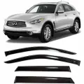 Дефлекторы боковых окон INFINITI FX37 Инфинити ФХ37 / FX50 (2009-2013) / QX70 (2013-2014)